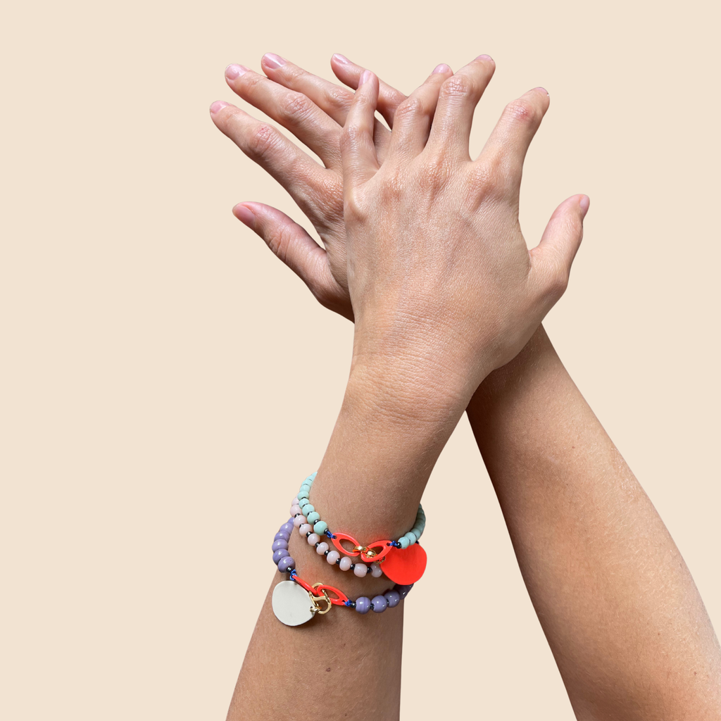 Beadi Bracelet - Purple