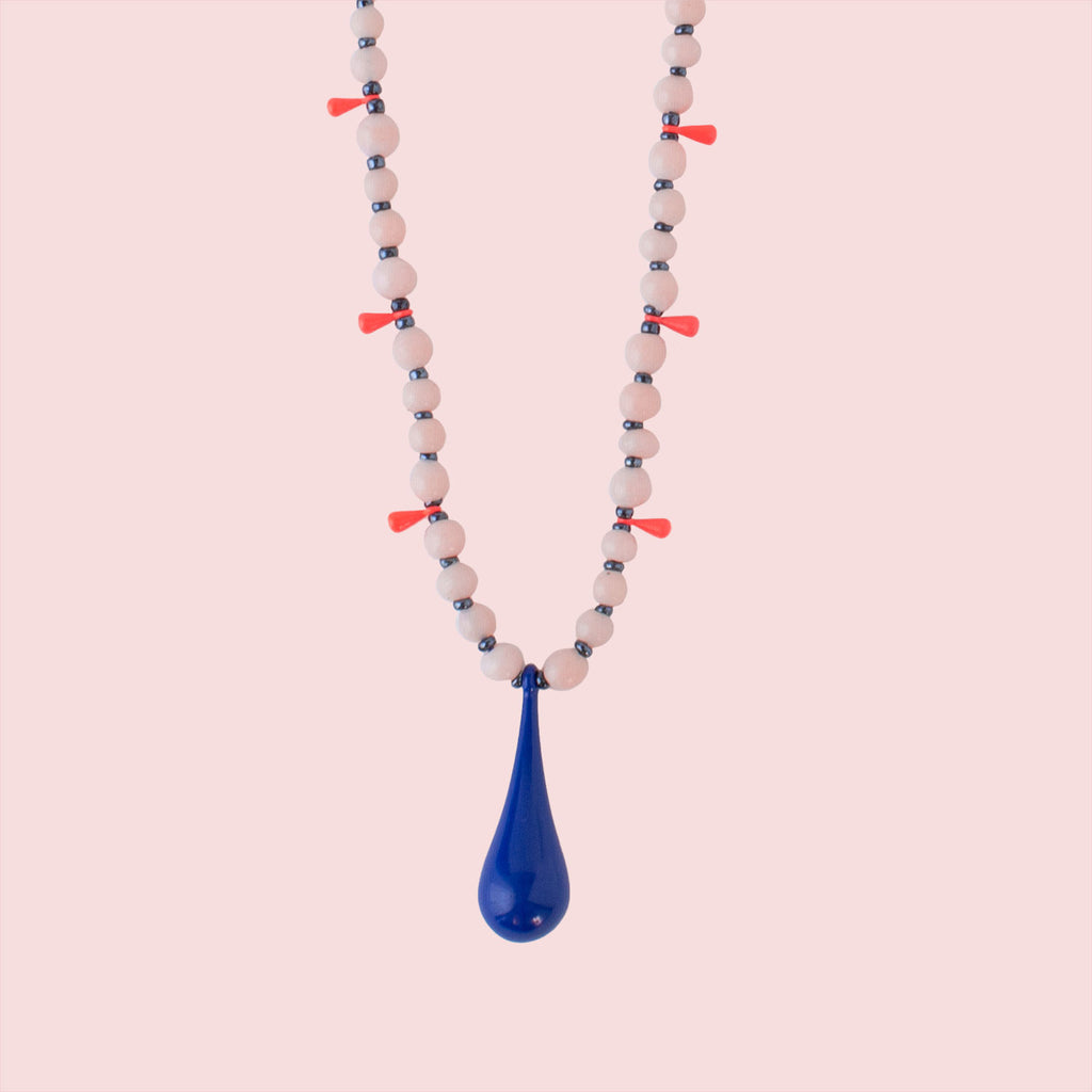 Beat Necklace / Blue