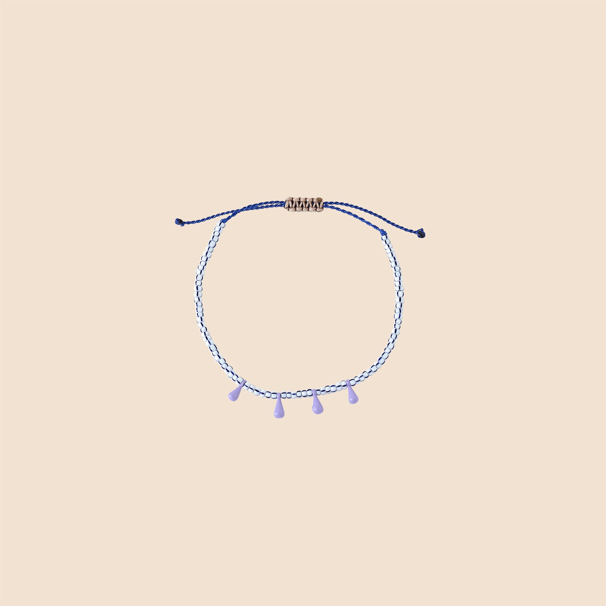 Dewi Mini Bracelet - Lilac/Lines