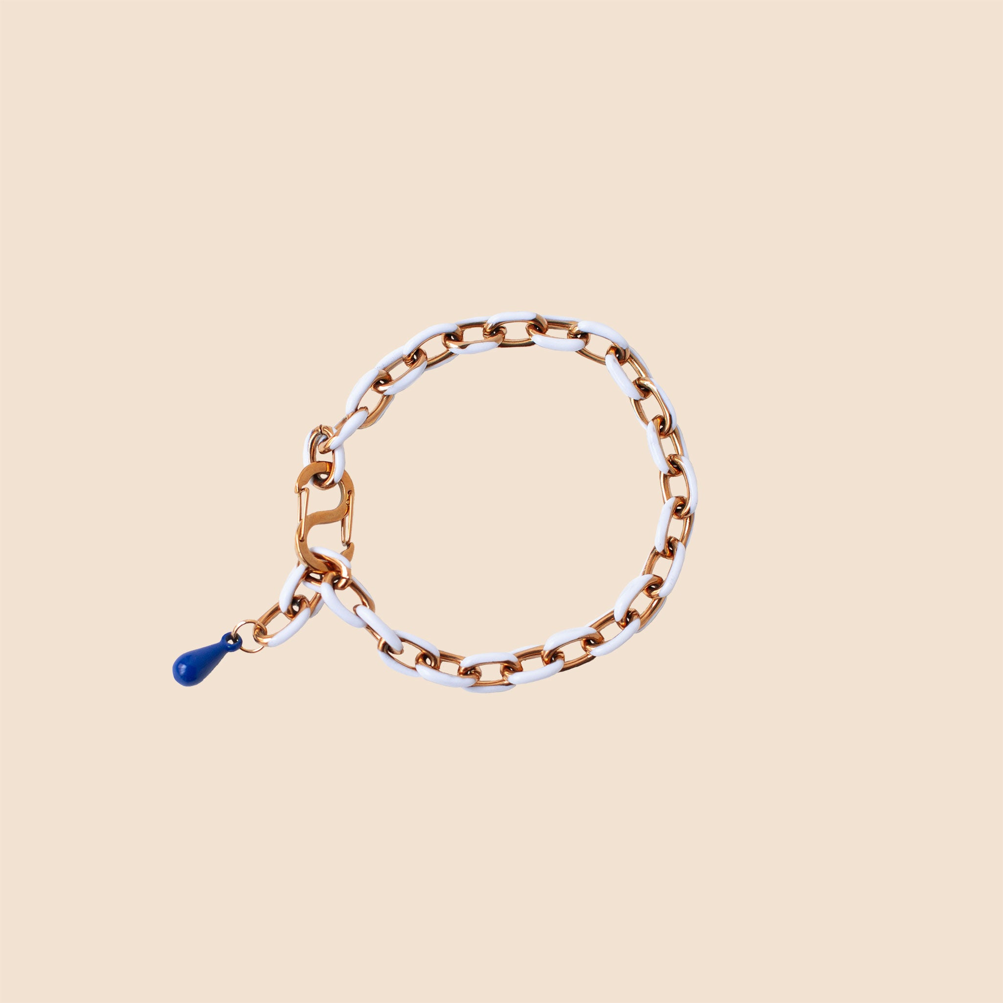 Linka Bracelet - White/Blue