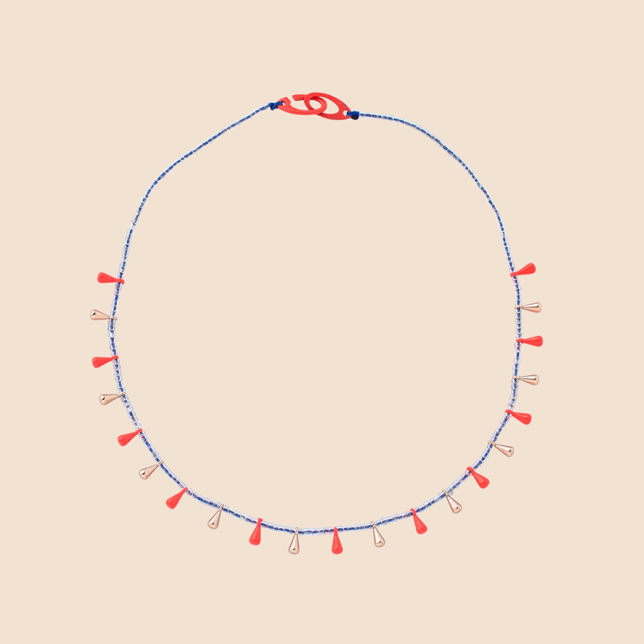 Dewi Necklace Chiclette/Clear