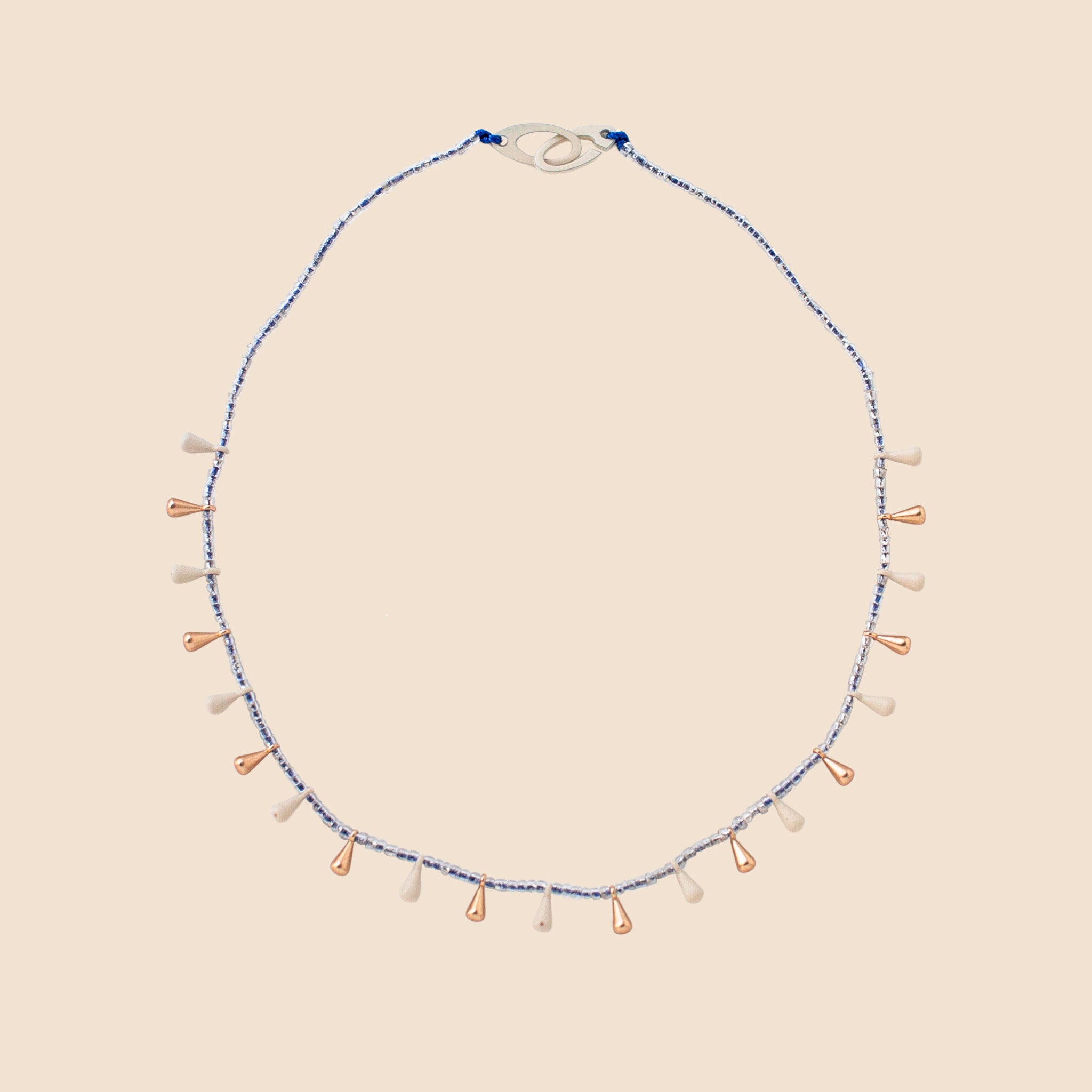 Dewi Necklace Cream/Clear